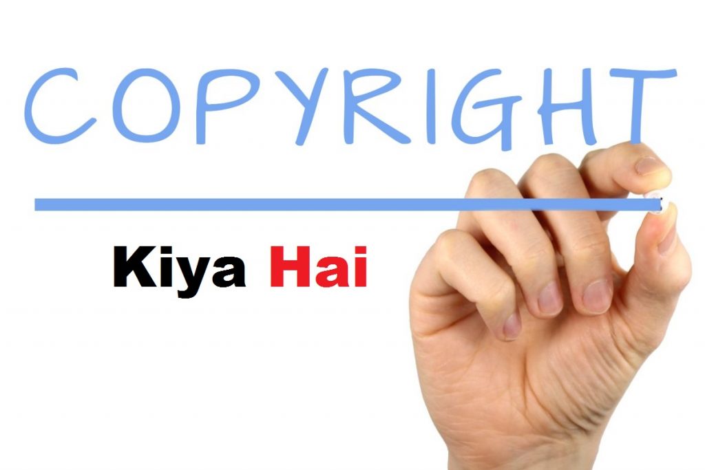 Copyright Material kiya hai